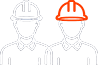 Construction team icon