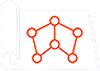Construction technology framework icon