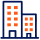 Commercial building icon