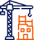 Construction technology icon