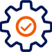 technology built around operations icon